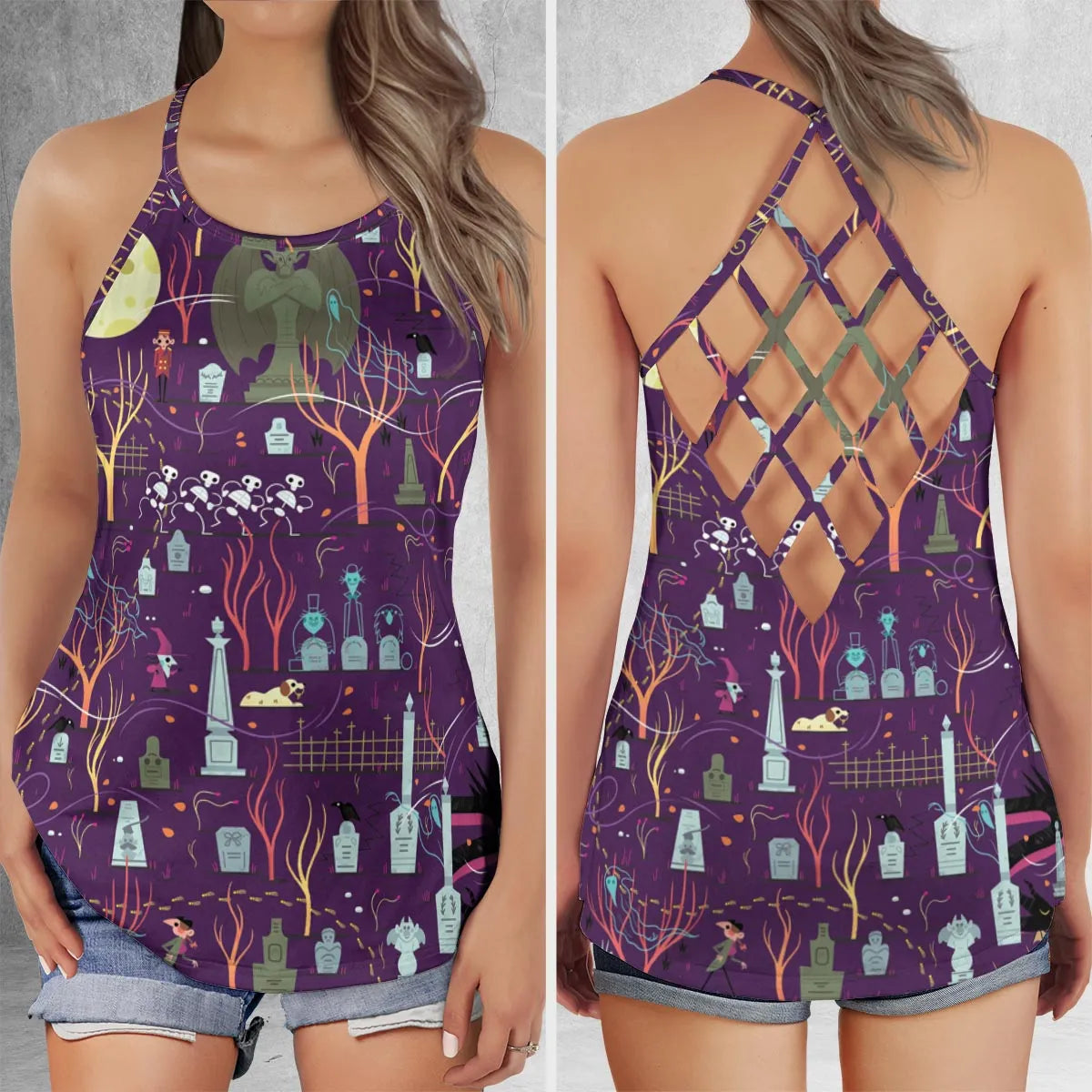 Criss Cross Tank Top - WWGBMPHH