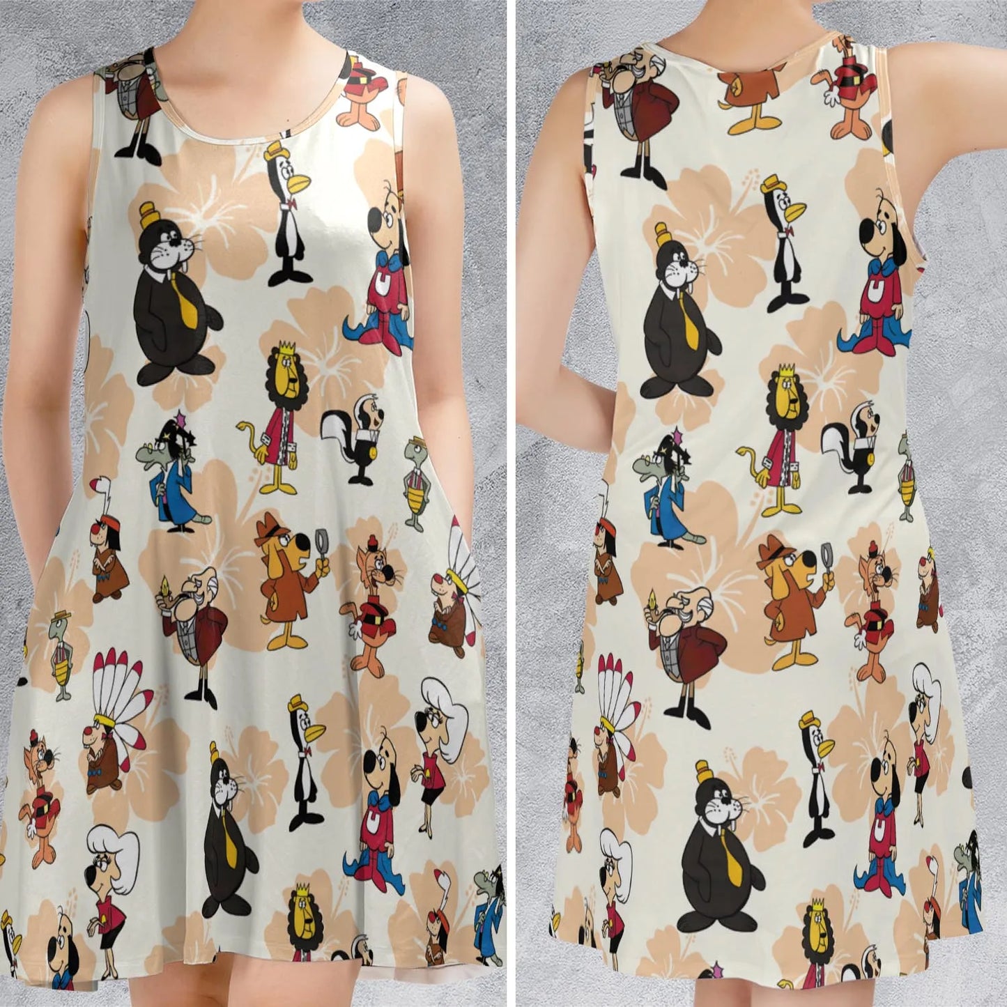 Sleeveless Dress - LSFG3GAE