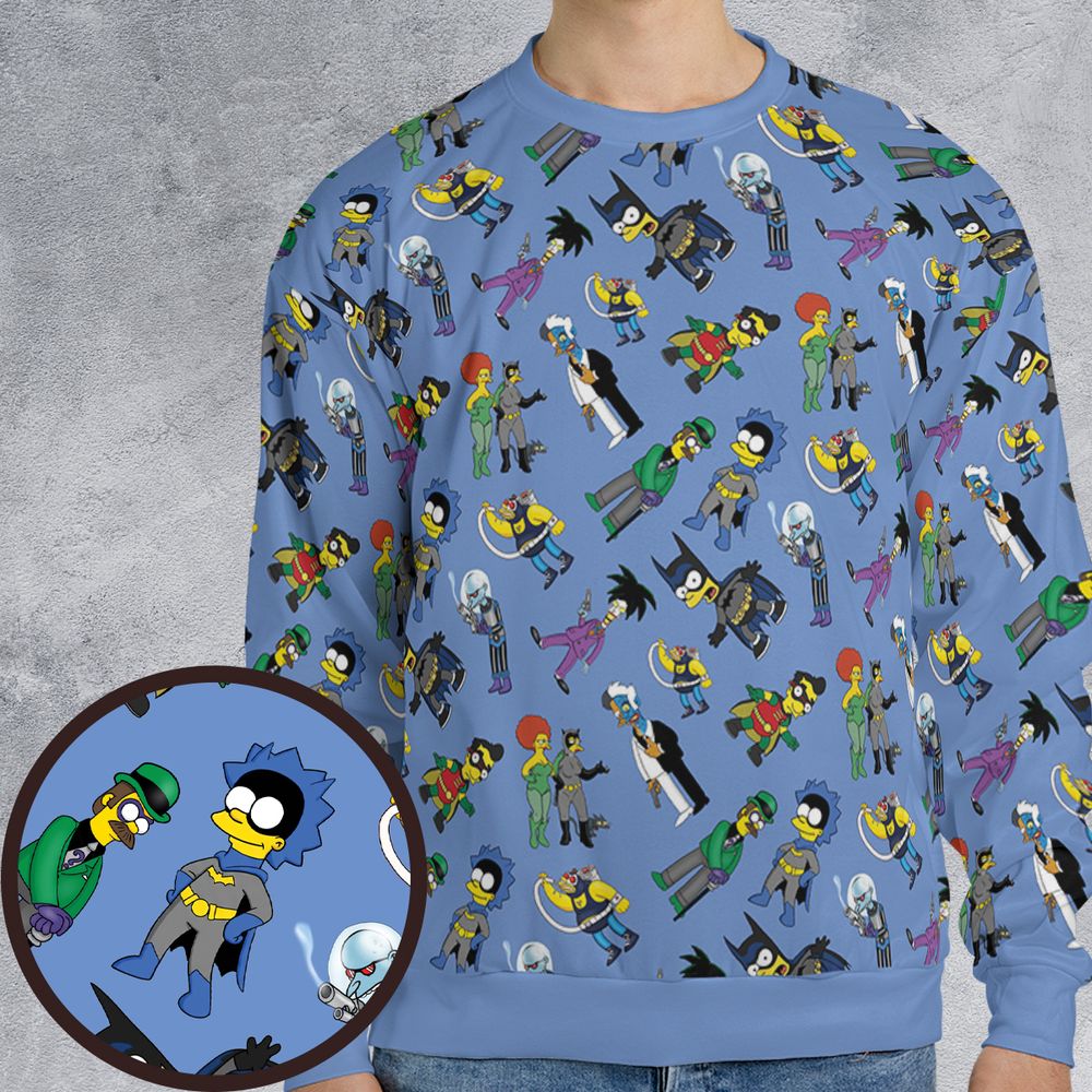 All-over Print Sweatshirt - SS6H6XXR -  - 1