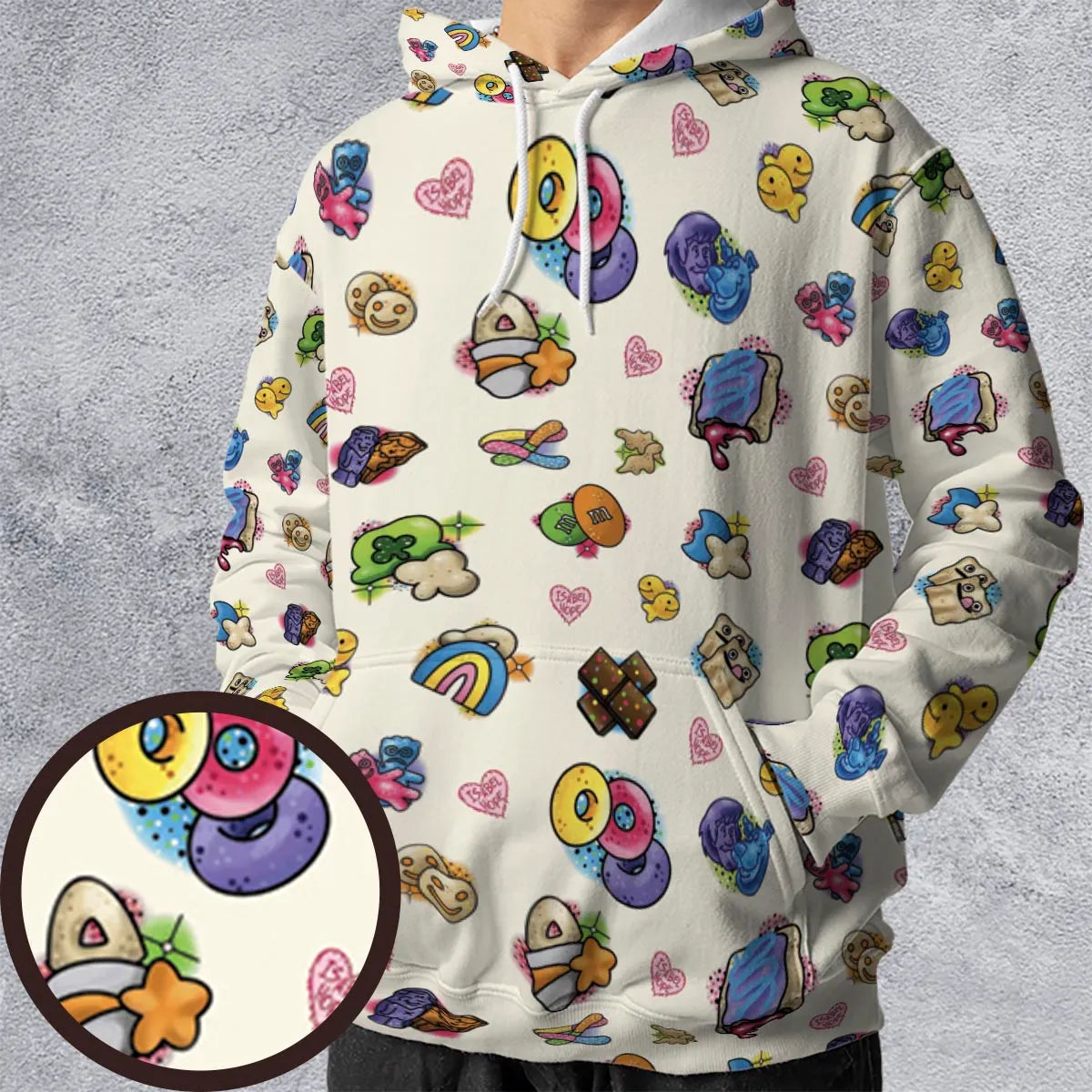 All-over Print Hoodie - 21UAUKH9
