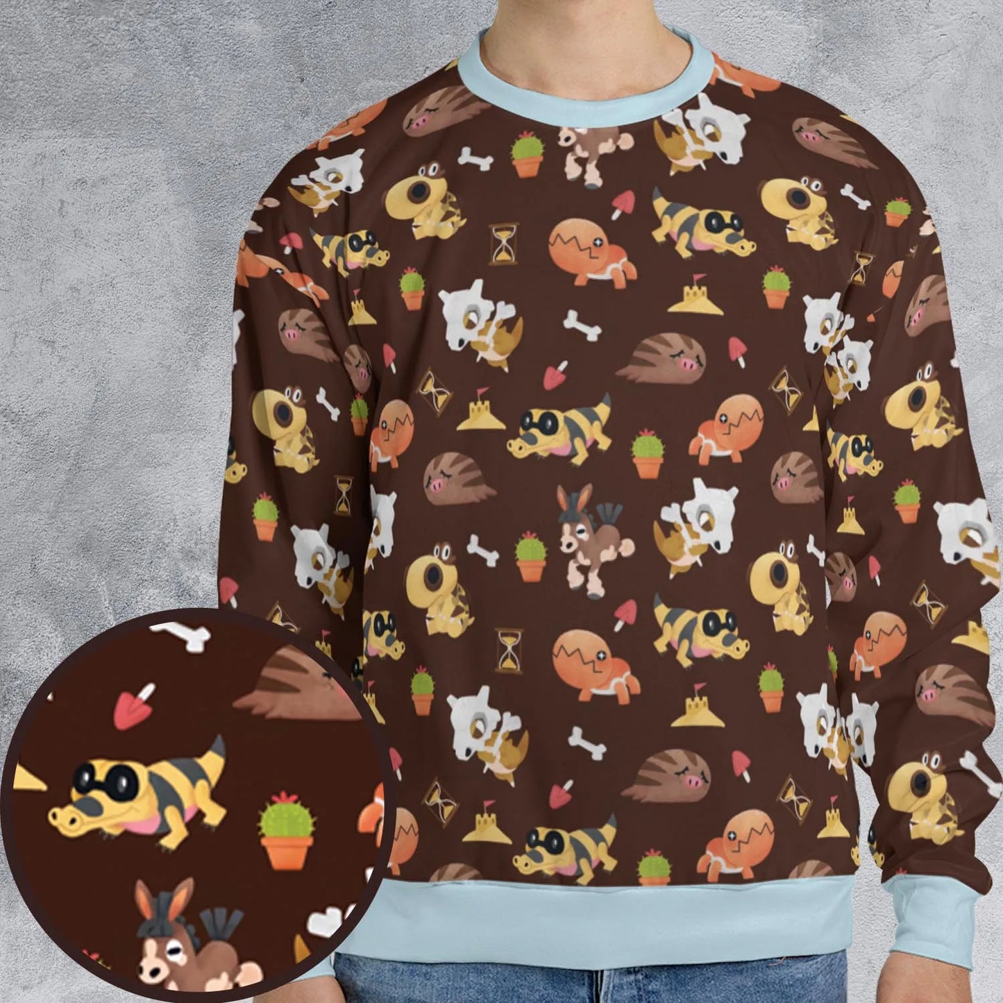 All-over Print Sweatshirt - JJZS9EGY