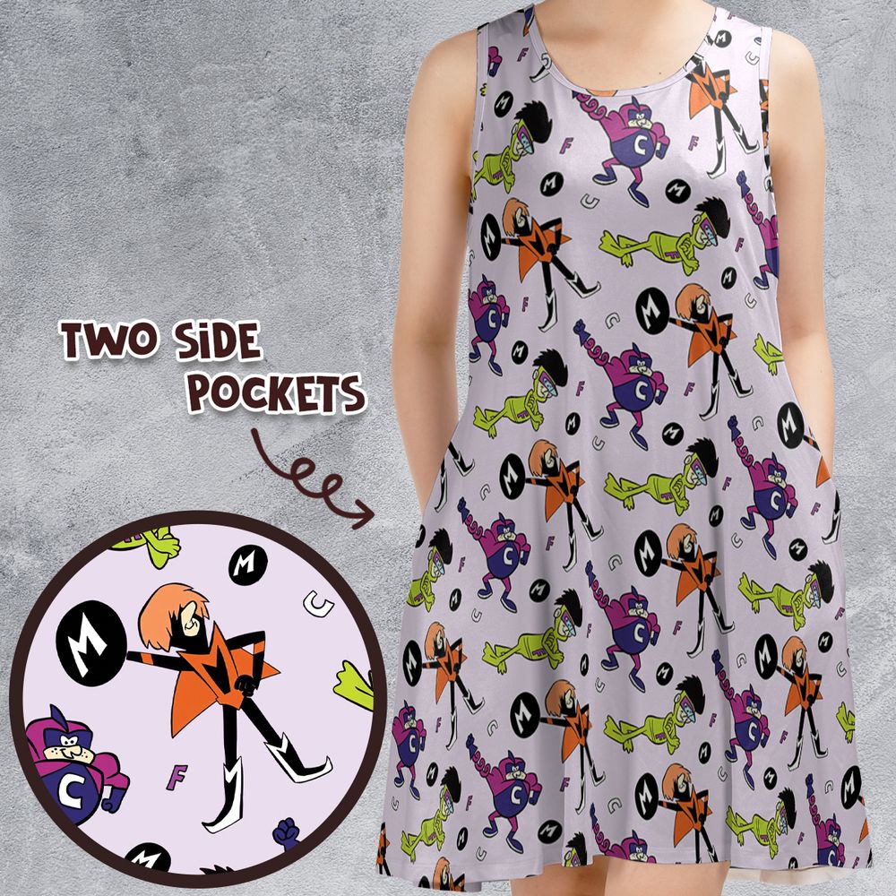 Sleeveless Dress - HXQV6Q4D -  - 1