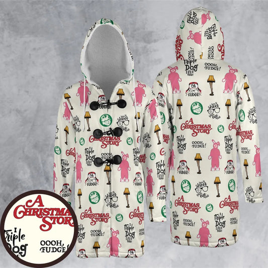 Hooded Cloak Coat - N8MVV9MH