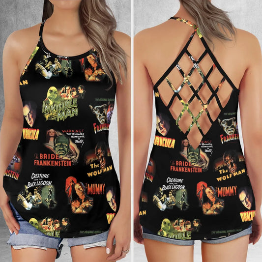 Criss Cross Tank Top - TZN4AARM