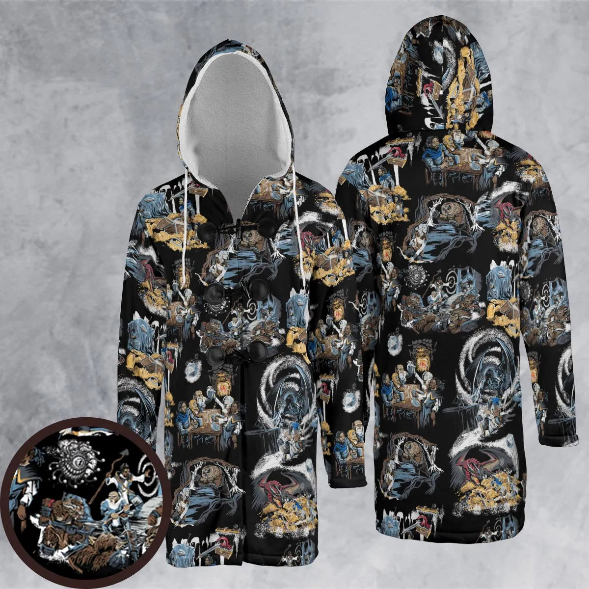 Hooded Cloak Coat - SBG4QZ69