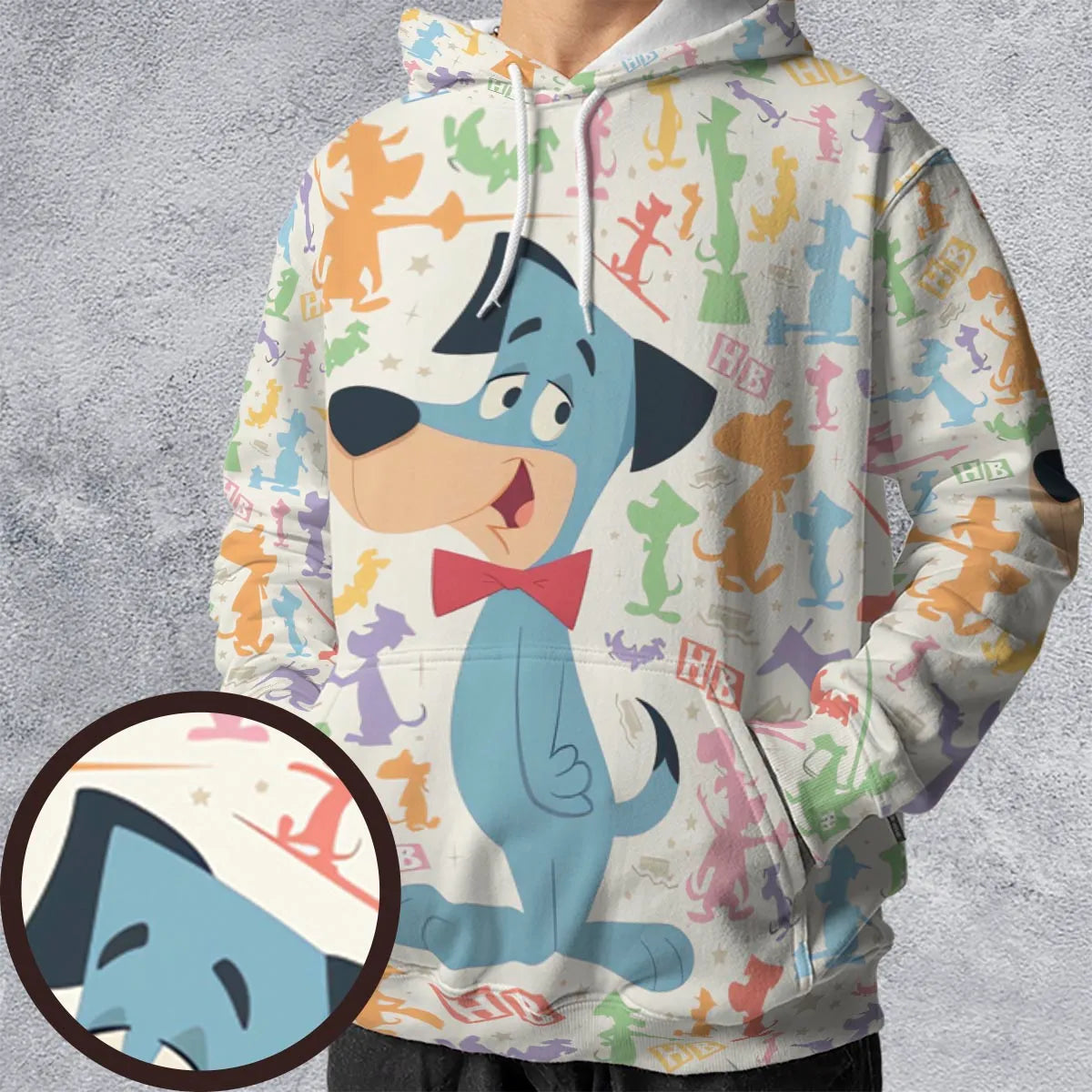 All-over Print Hoodie - LYW78CLS