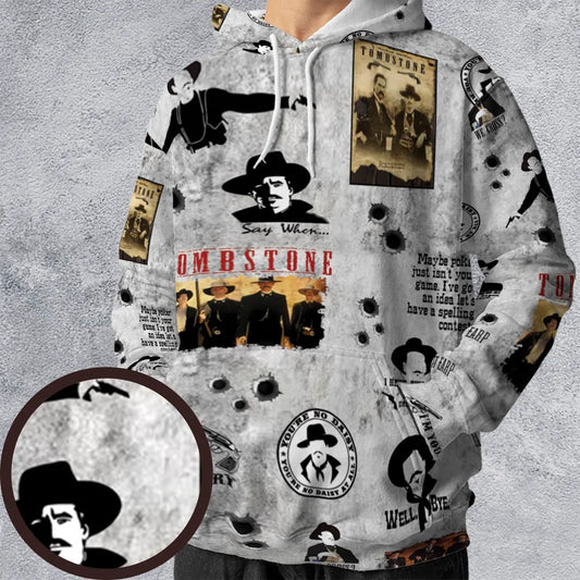 All-over Print Hoodie - 9B45D5PH