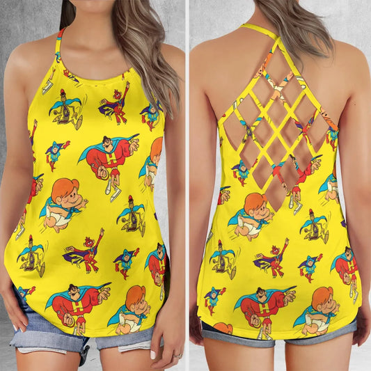 Criss Cross Tank Top - N3BZGYQ5