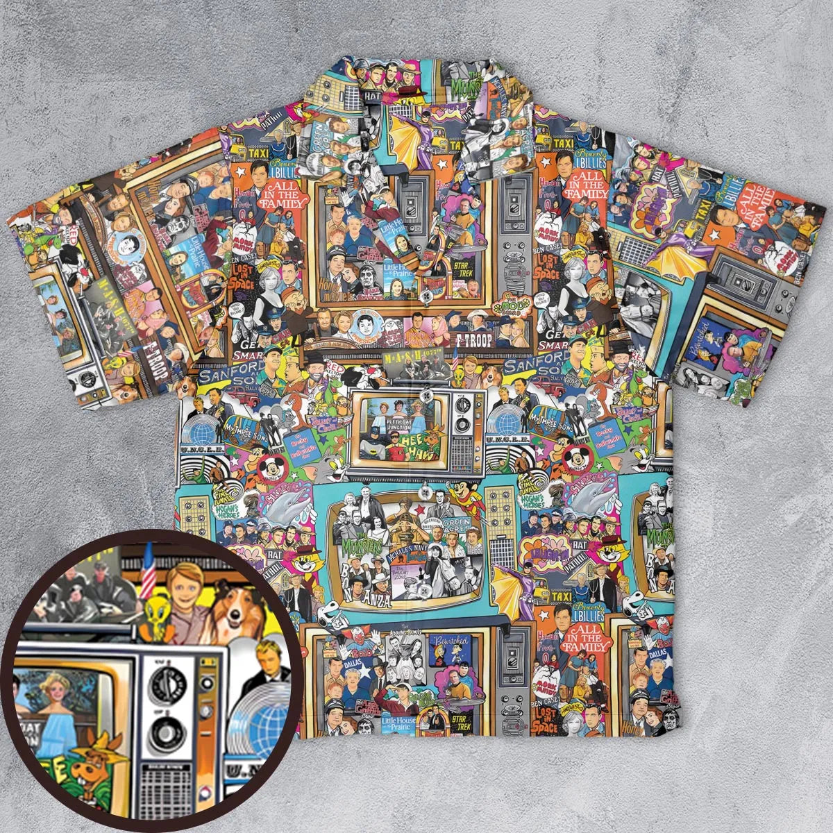Youth Hawaiian Shirt - X3T7B6QN