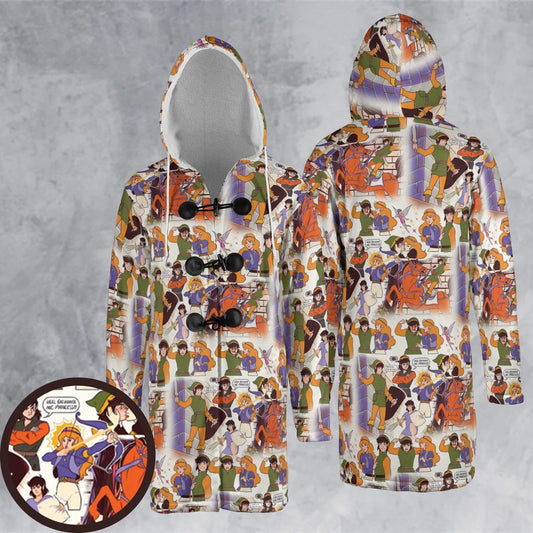 Hooded Cloak Coat - NDL2SCLA