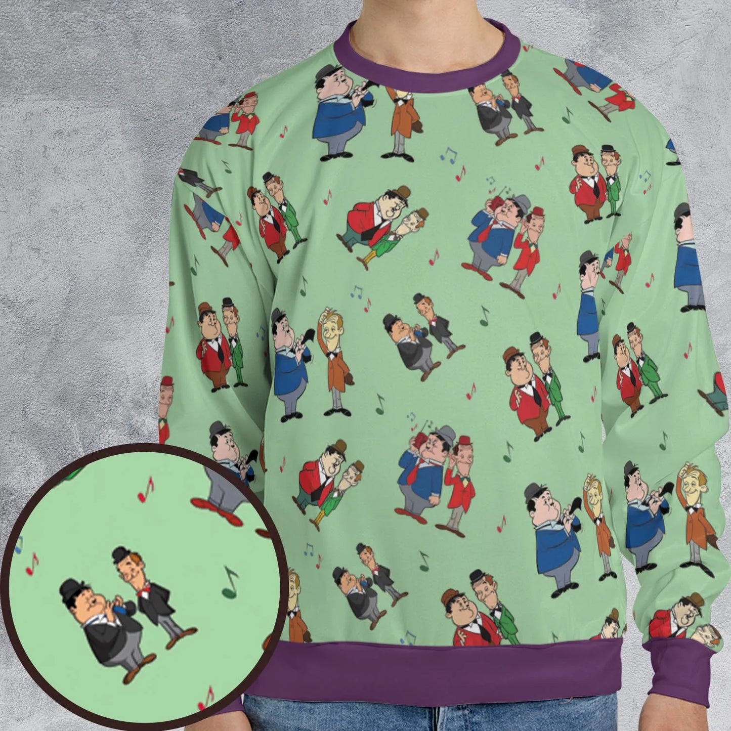 All-over Print Sweatshirt - TL25PN9A