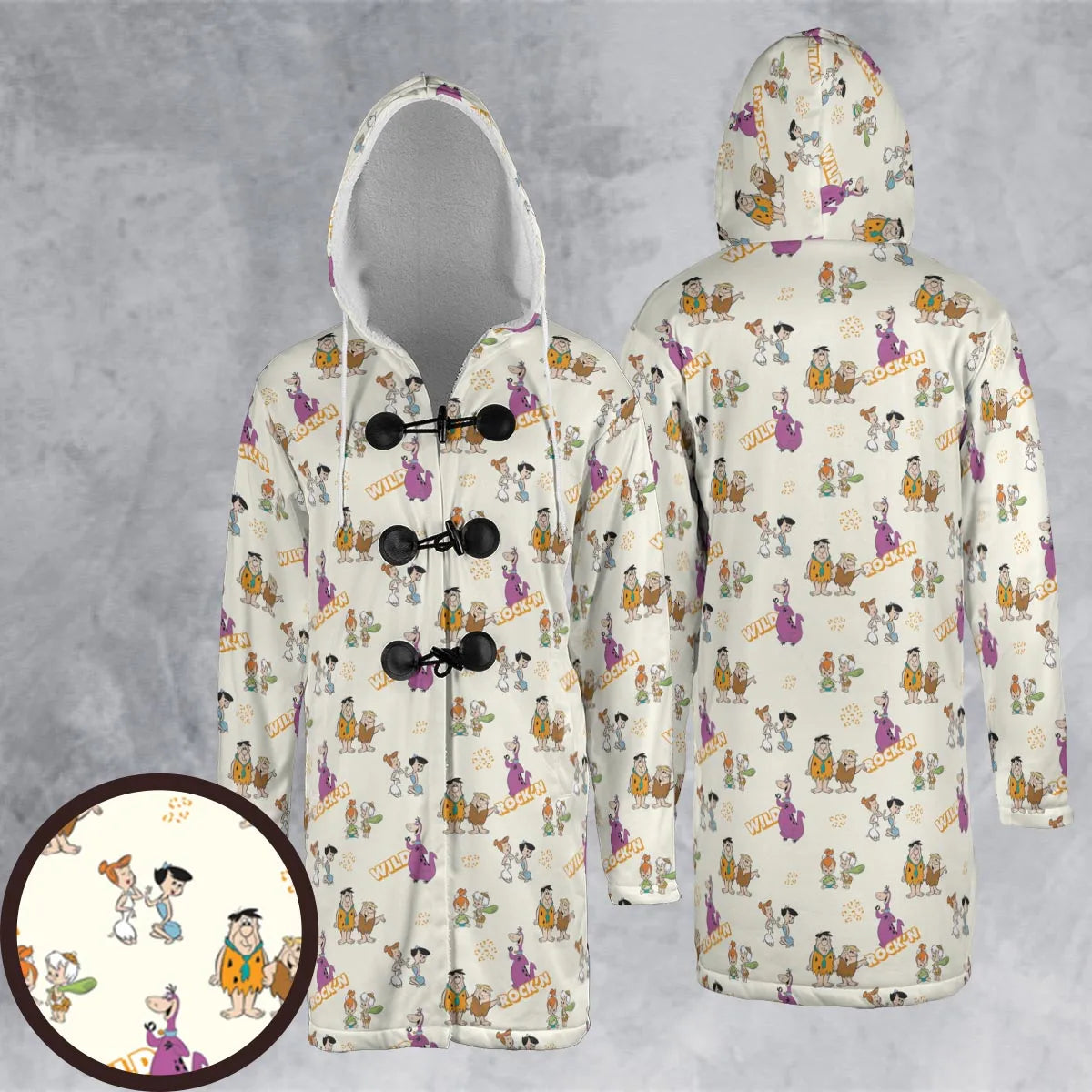 Hooded Cloak Coat - 42EU81CH