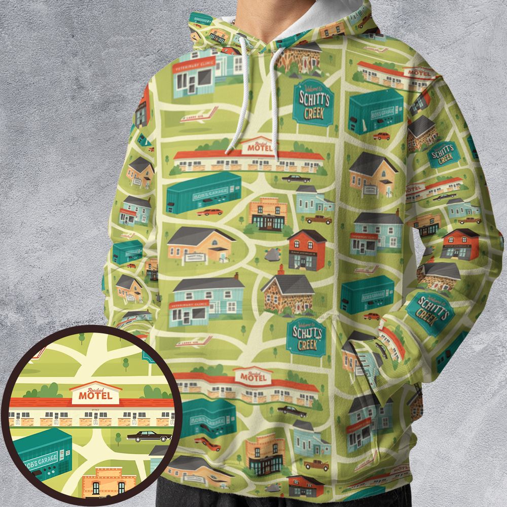 All-over Print Hoodie - H4VKHMZ3 -  - 1