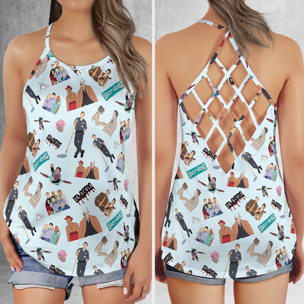 Criss Cross Tank Top - 4KLUR4UR -  - 1