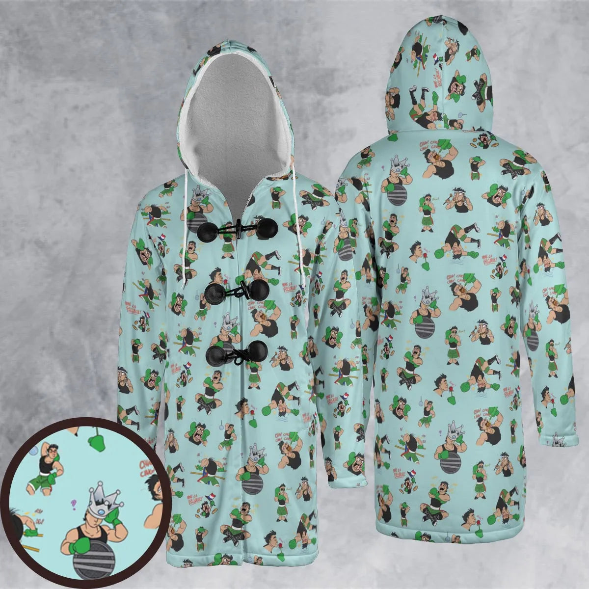 Hooded Cloak Coat - 9SDM1EFY