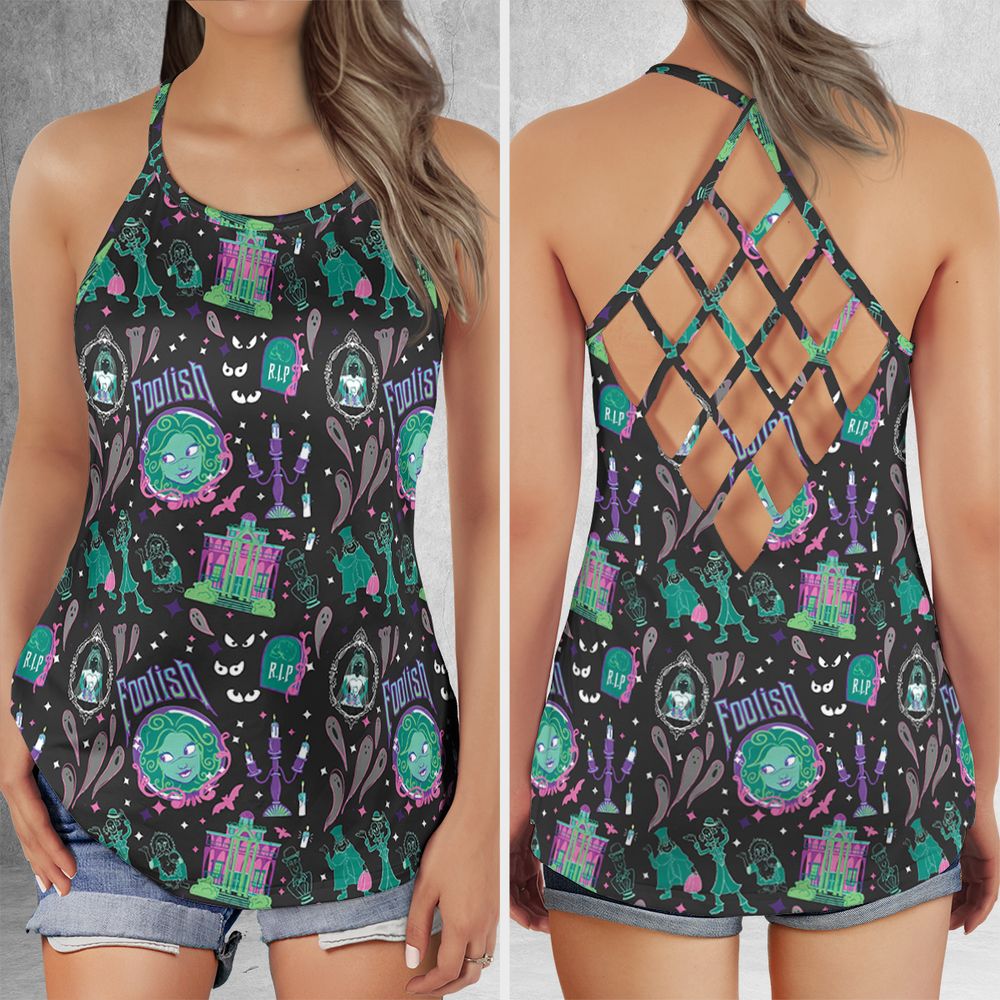 Criss Cross Tank Top - BFAQR6R5 -  - 1