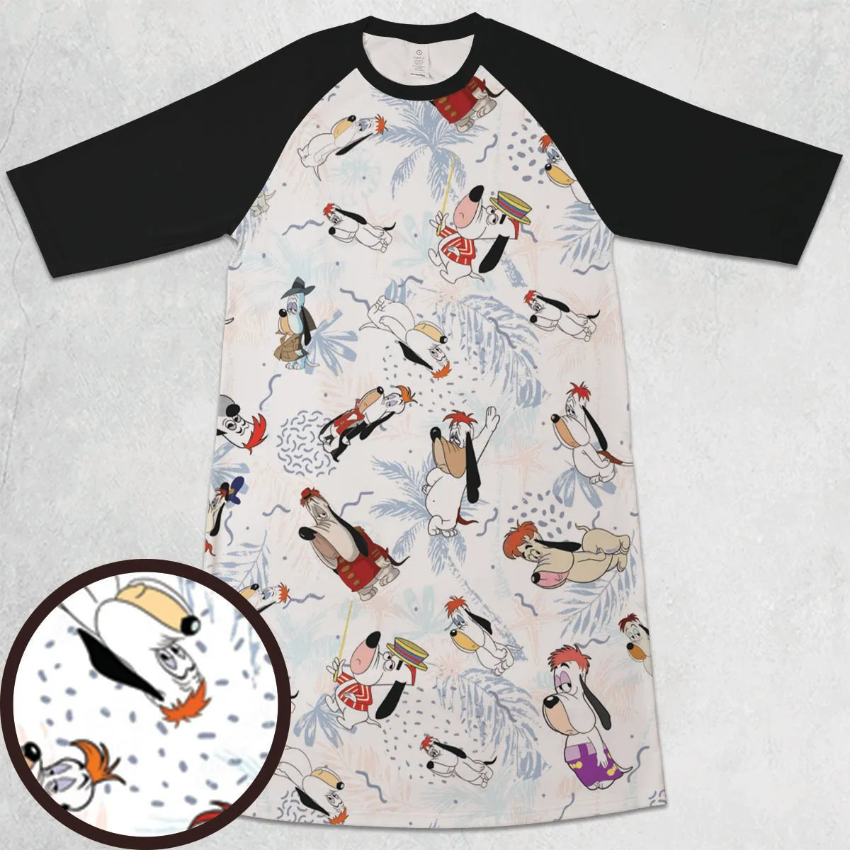 3/4 Sleeve Raglan Dress - UP7Z2S5A