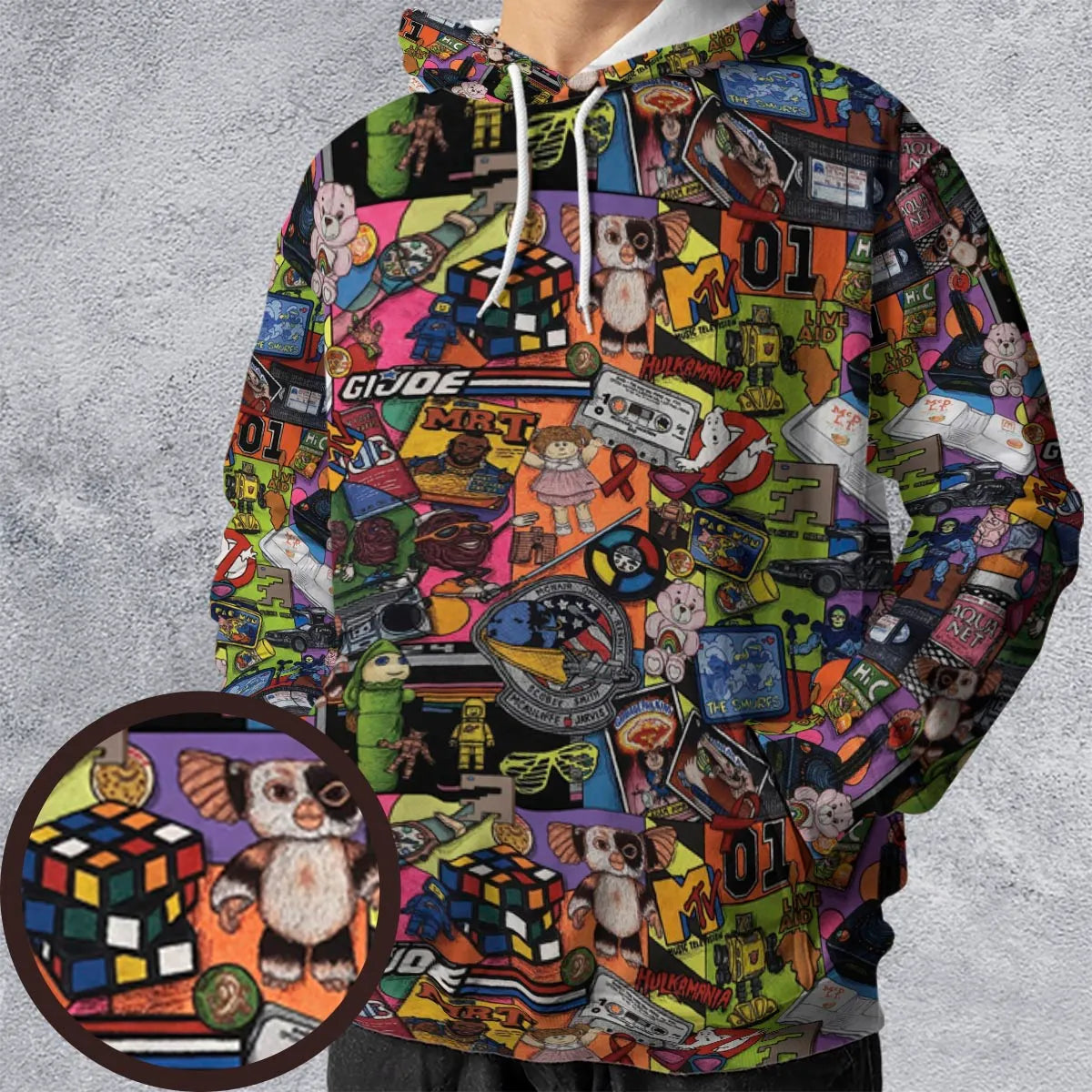 All-over Print Hoodie - 83ER3RXC