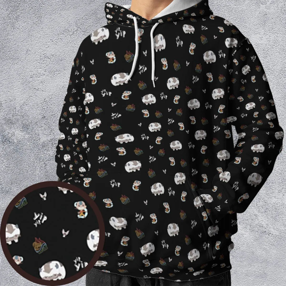 All-over Print Hoodie - TT7ZUL6E
