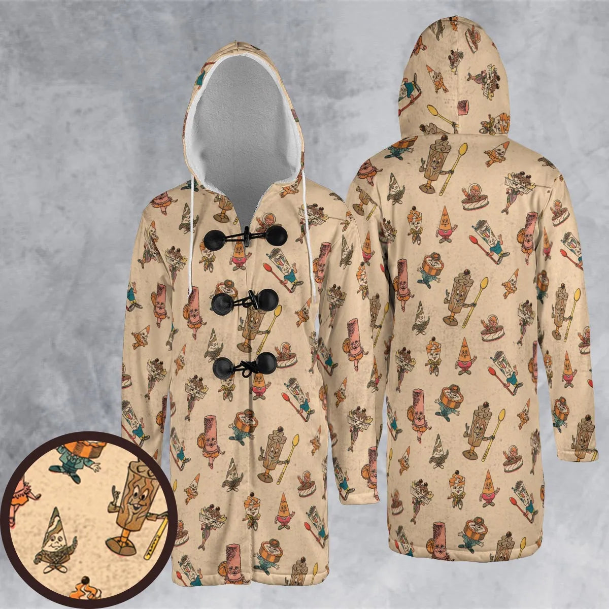 Hooded Cloak Coat - YWTBVGXS