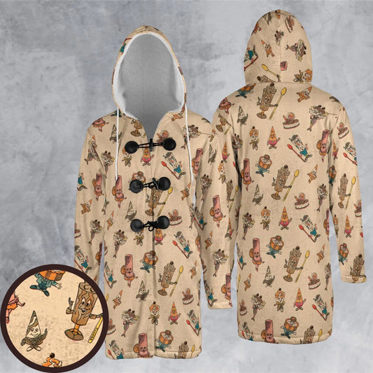Hooded Cloak Coat - YWTBVGXS