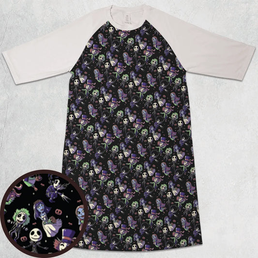 3/4 Sleeve Raglan Dress - 548KSFTD