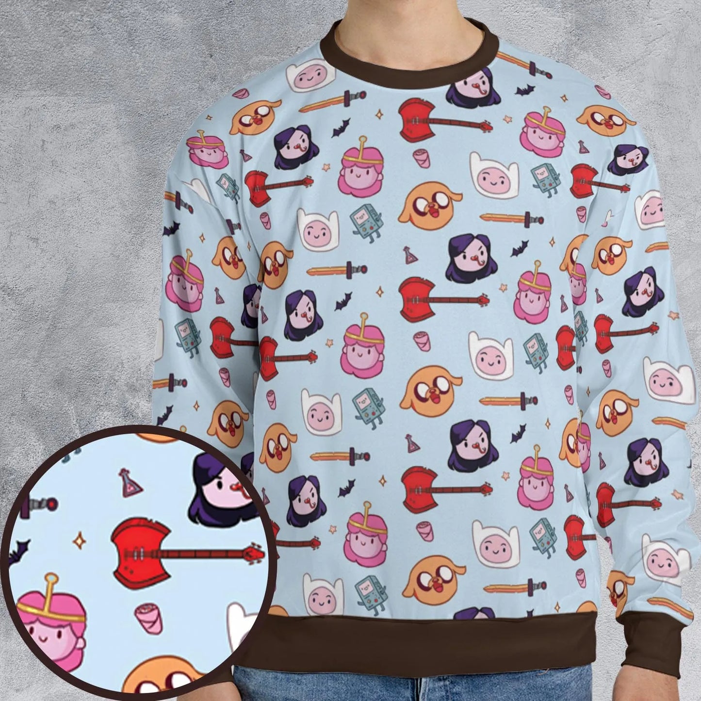 All-over Print Sweatshirt - J3VEYCC7