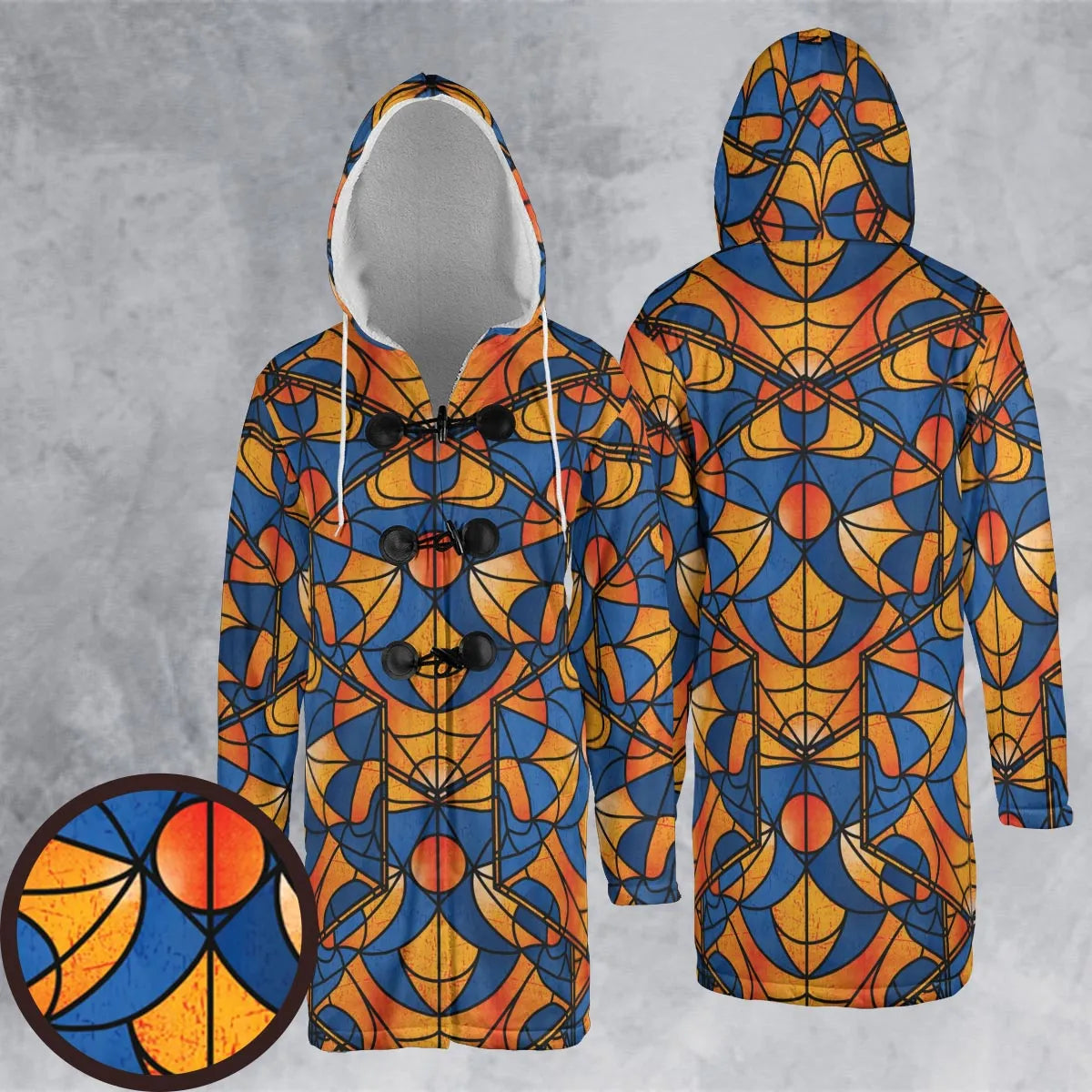 Hooded Cloak Coat - XU83JHRX