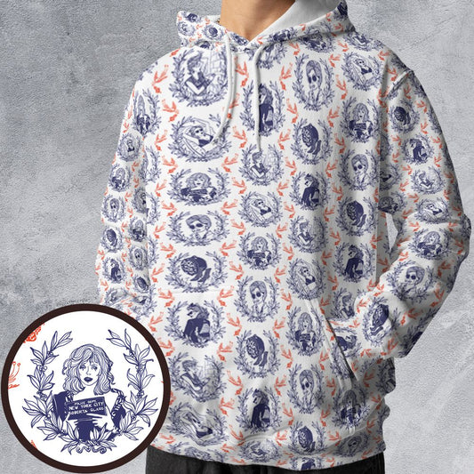 All-over Print Hoodie - SFU3P7B5 -  - 1