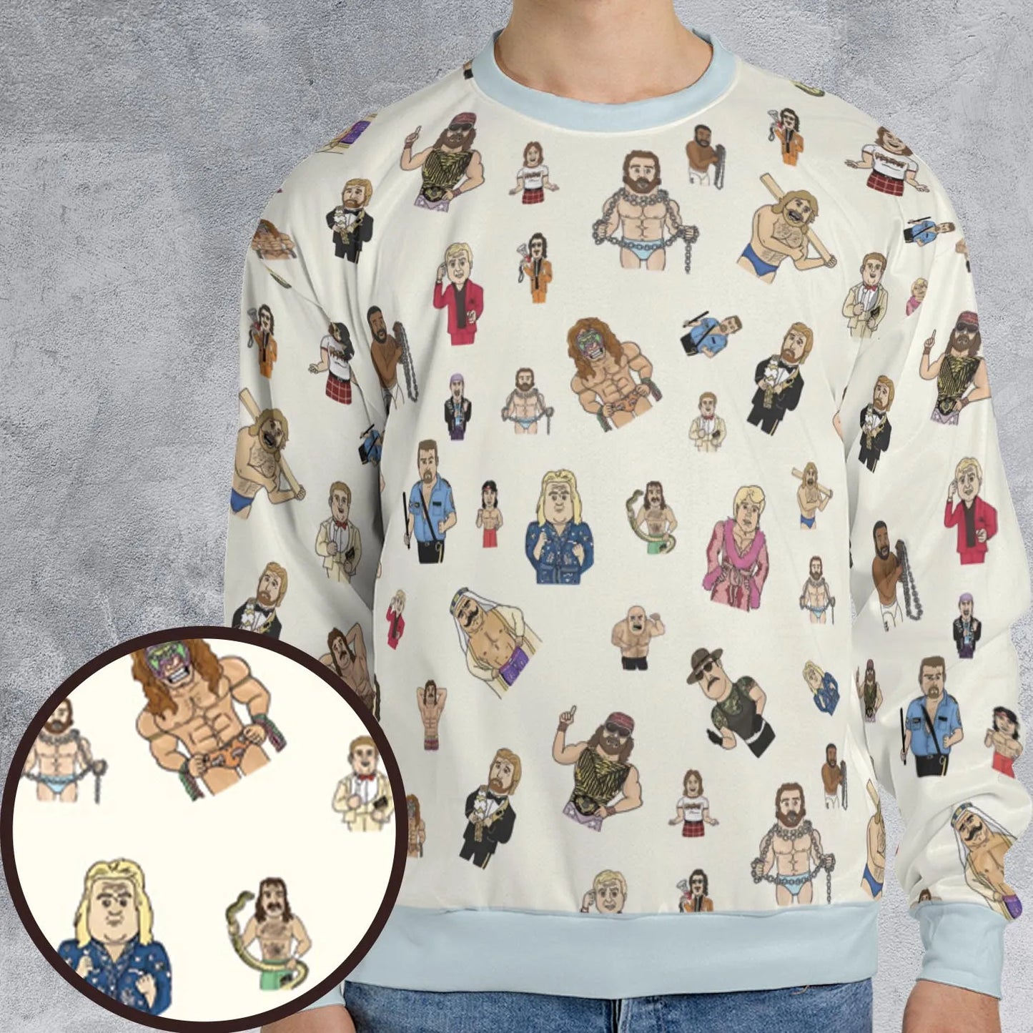 All-over Print Sweatshirt - 3897VVSE