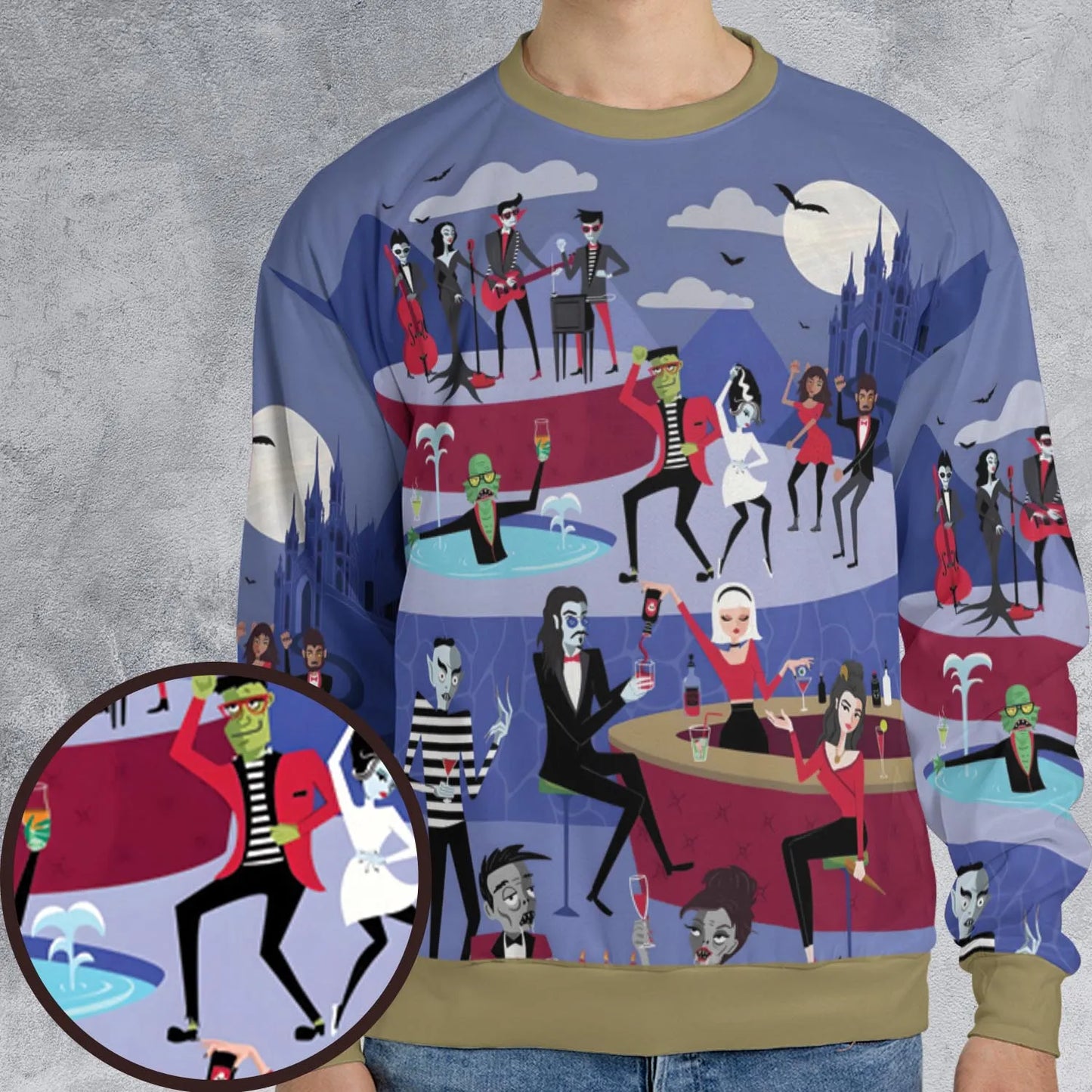All-over Print Sweatshirt - G7ZM1YGK