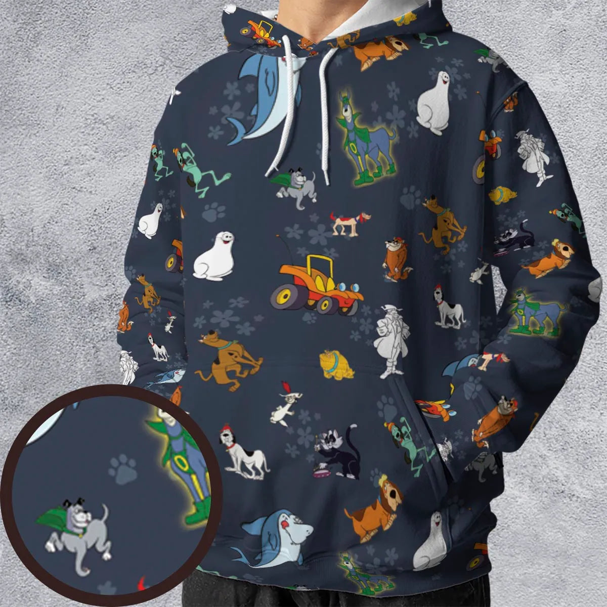 All-over Print Hoodie - W1WQA1Y6