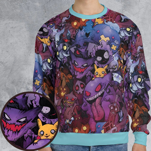 All-over Print Sweatshirt - YM4R3BG1