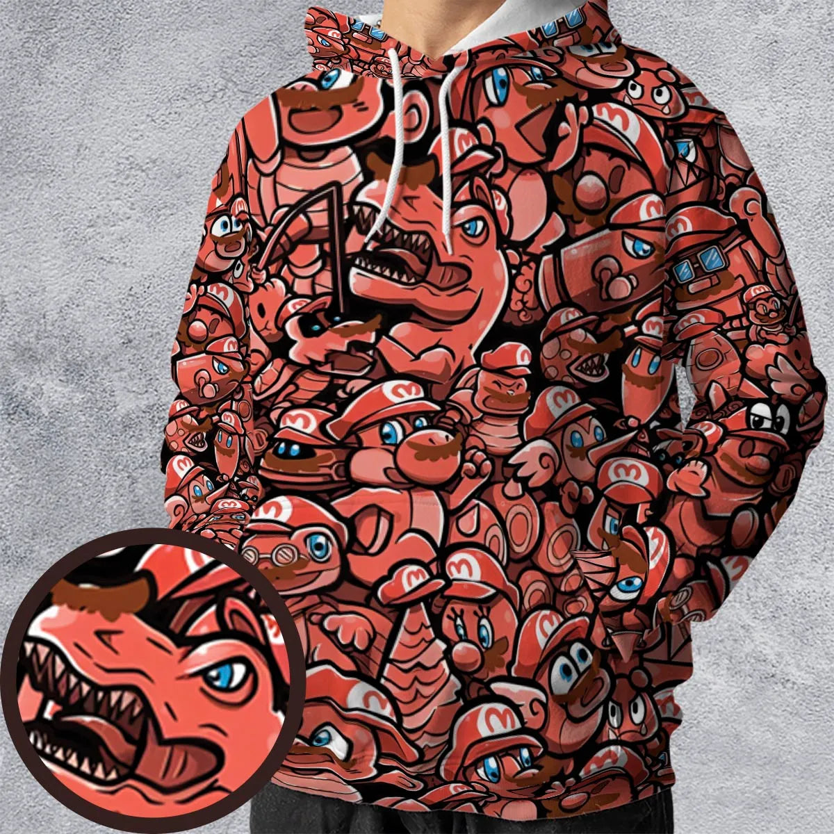 All-over Print Hoodie - 8UN1F8QA