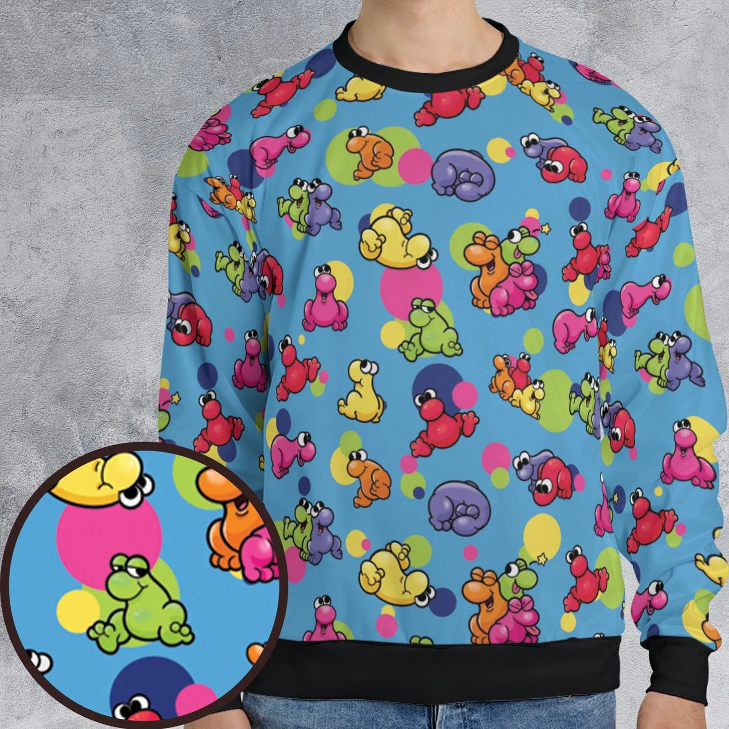All-over Print Sweatshirt - 45FPGXWB