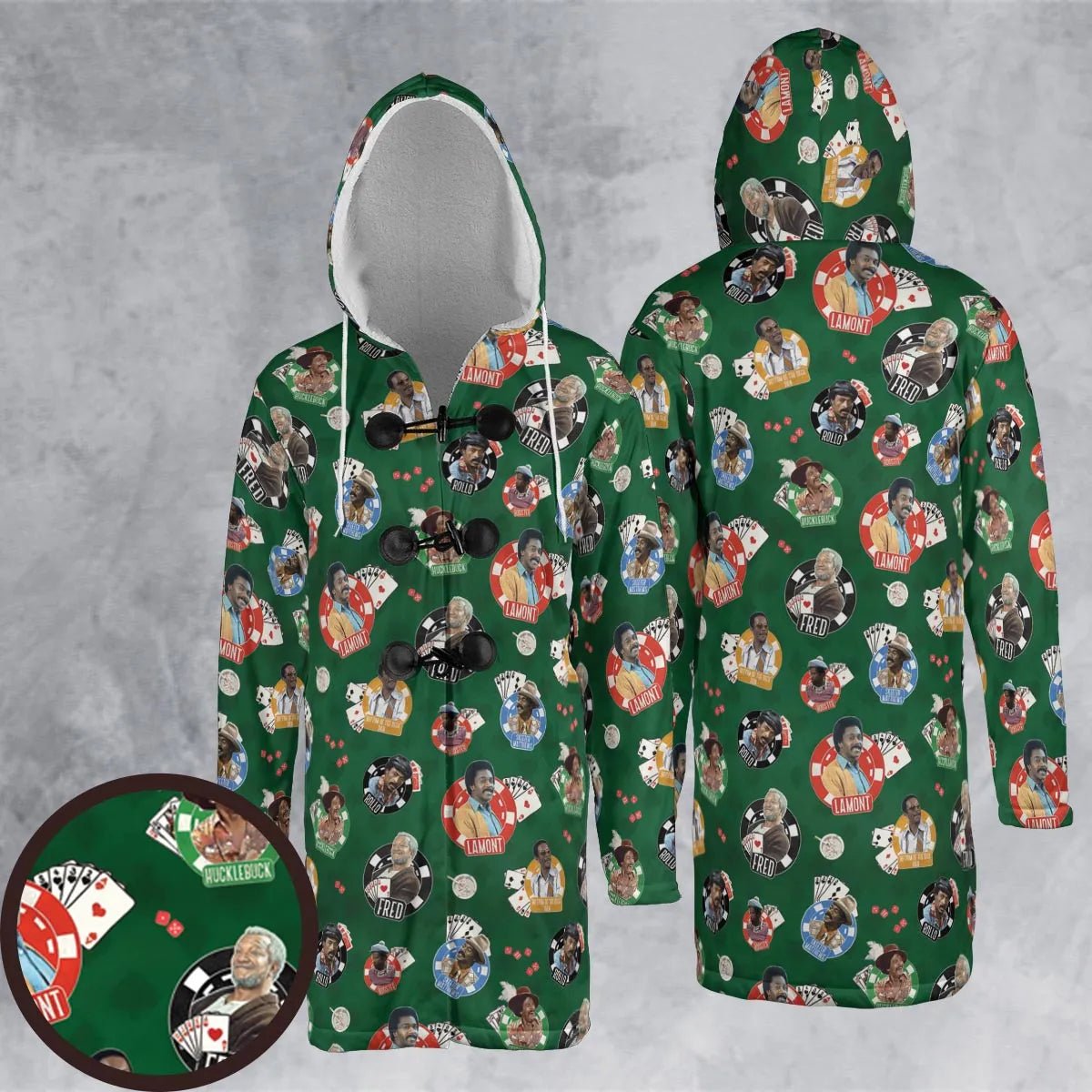Hooded Cloak Coat - VABCQA27