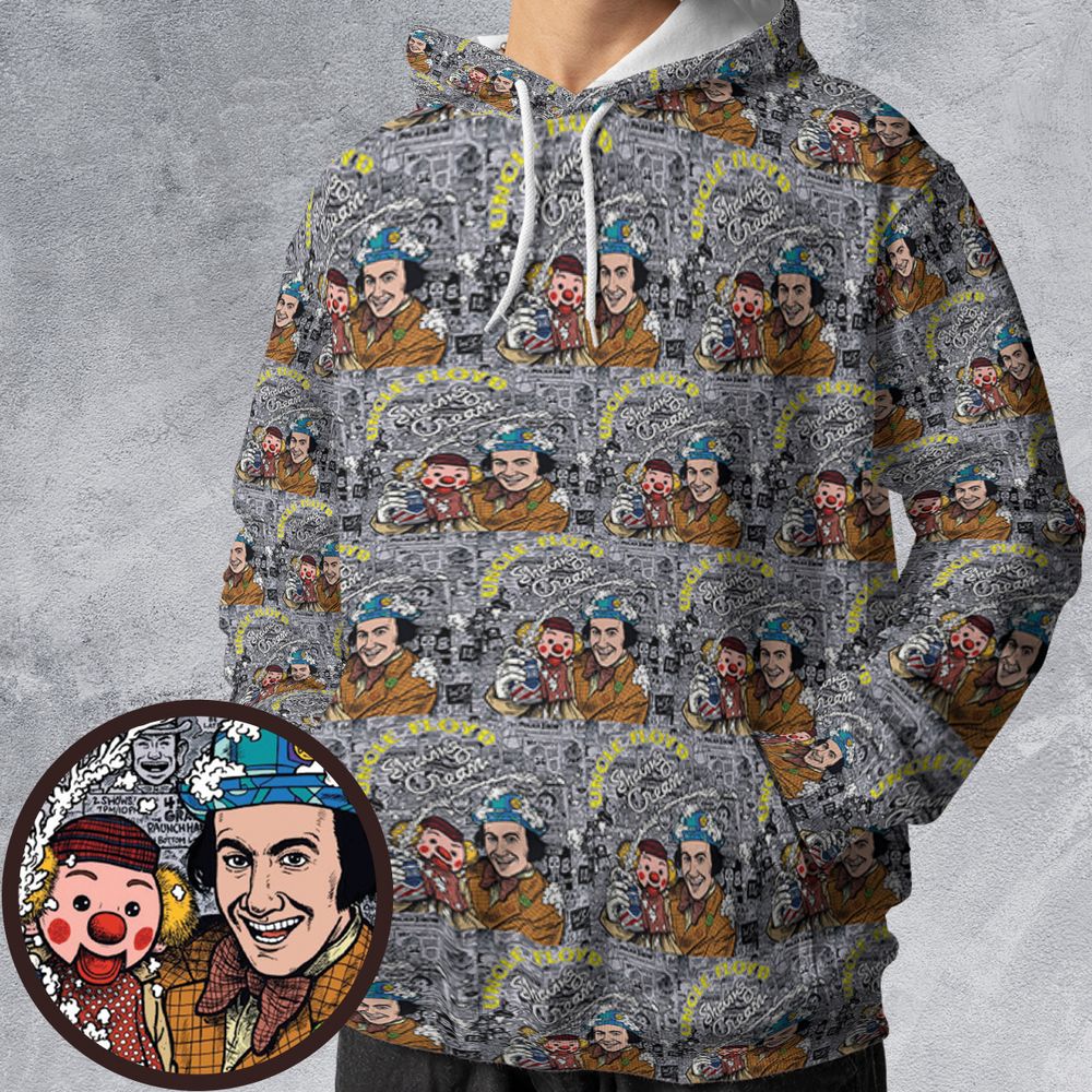 All-over Print Hoodie - 8WX92MJG -  - 1