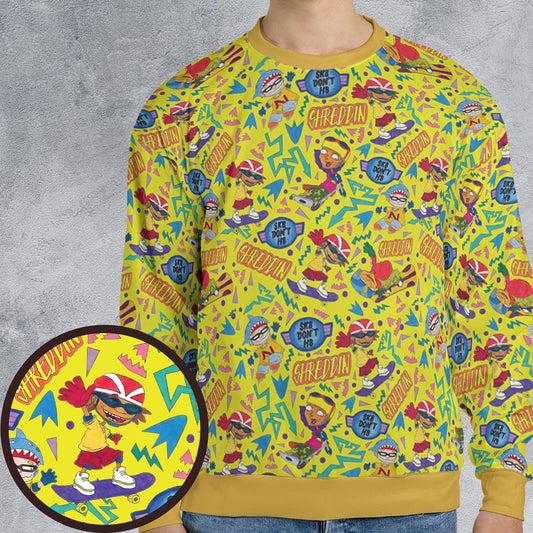 All-over Print Sweatshirt - PJ632ZNM -  - 1
