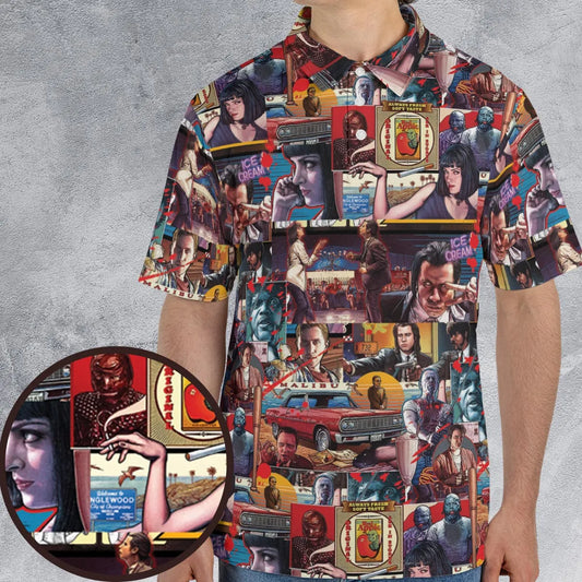 AOP Men/Women Polo Shirt - 6ZHNXWH1