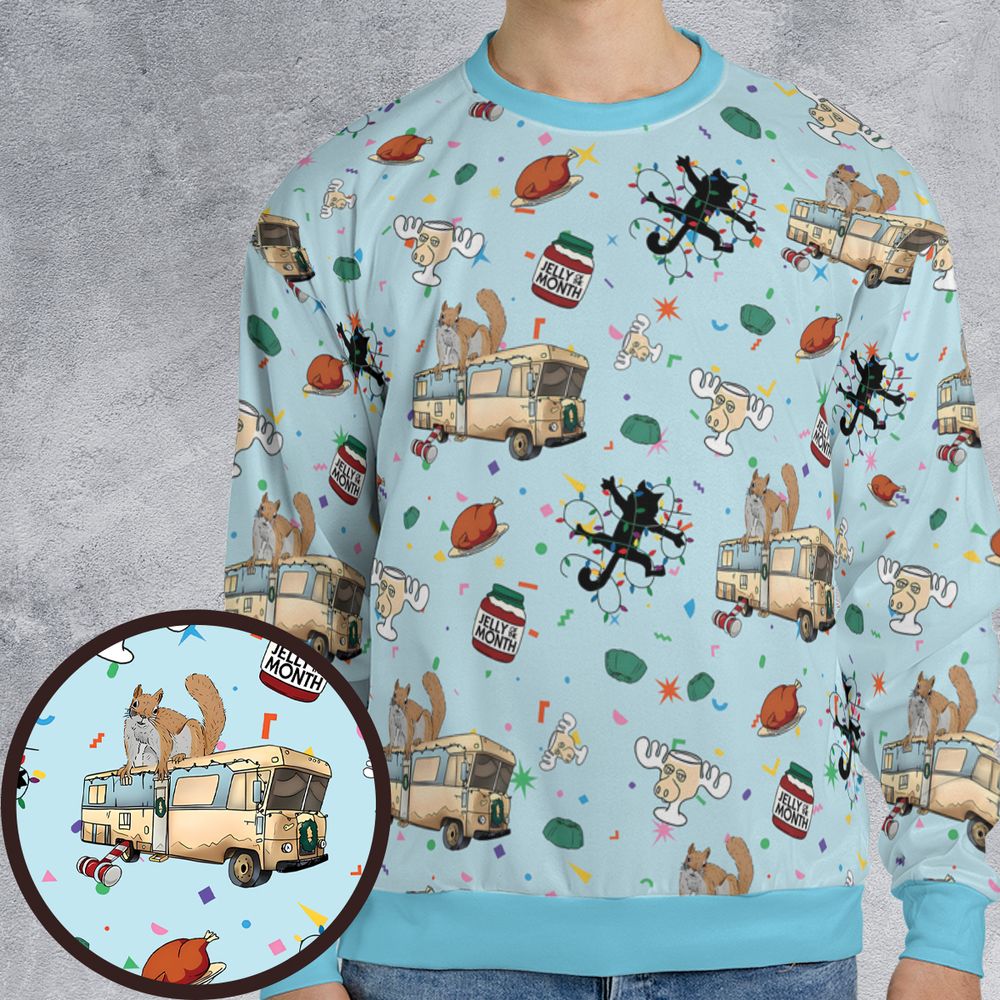 All-over Print Sweatshirt - JR7V4UWM -  - 1