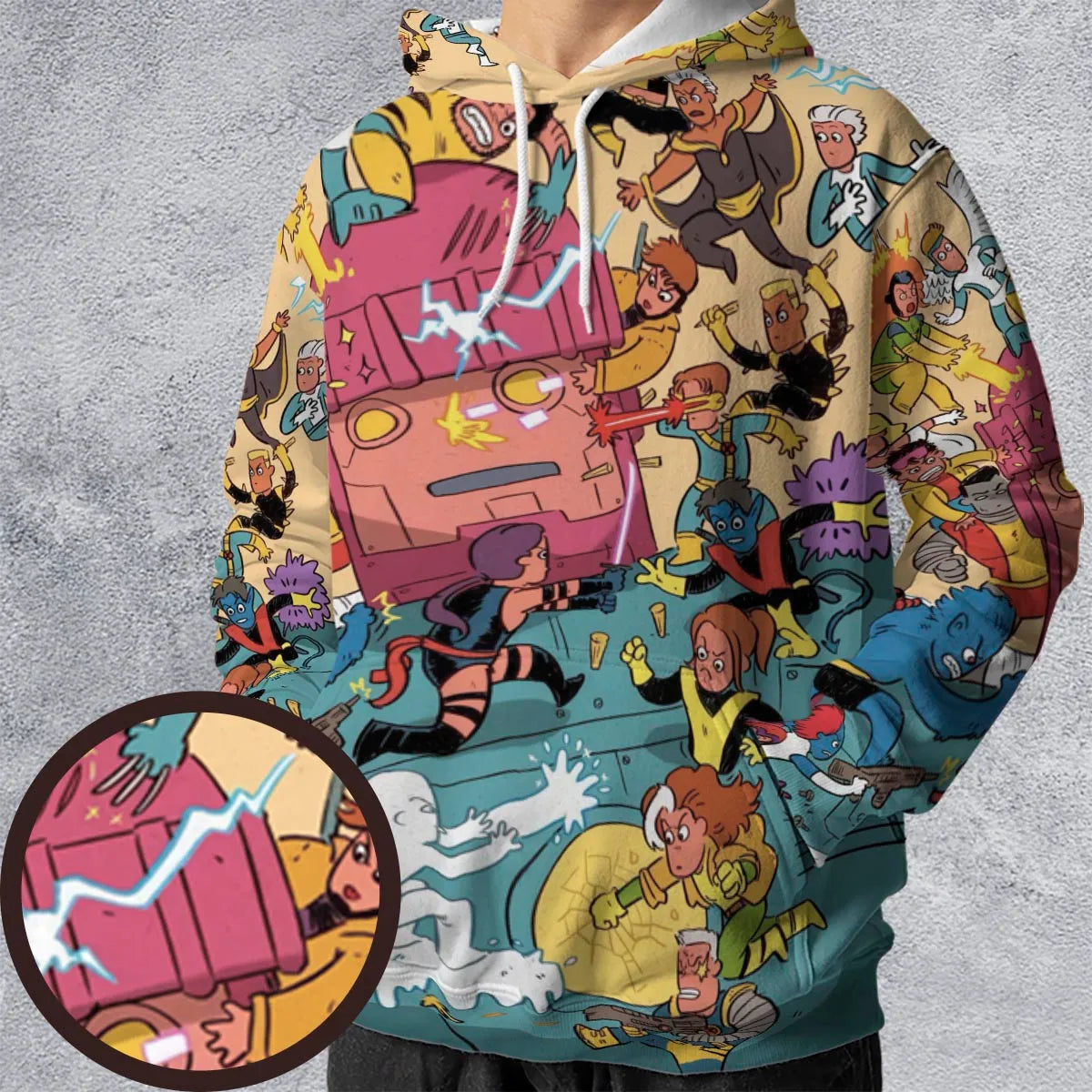 All-over Print Hoodie - TFLK3Q1L