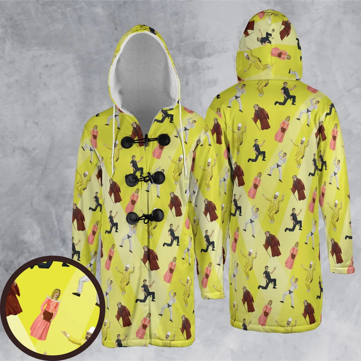 Hooded Cloak Coat - 4U7HELNM