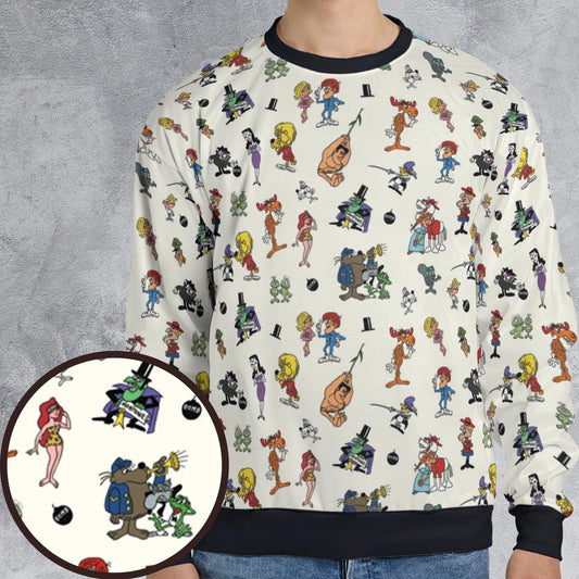 All-over Print Sweatshirt - DJK3UYRC