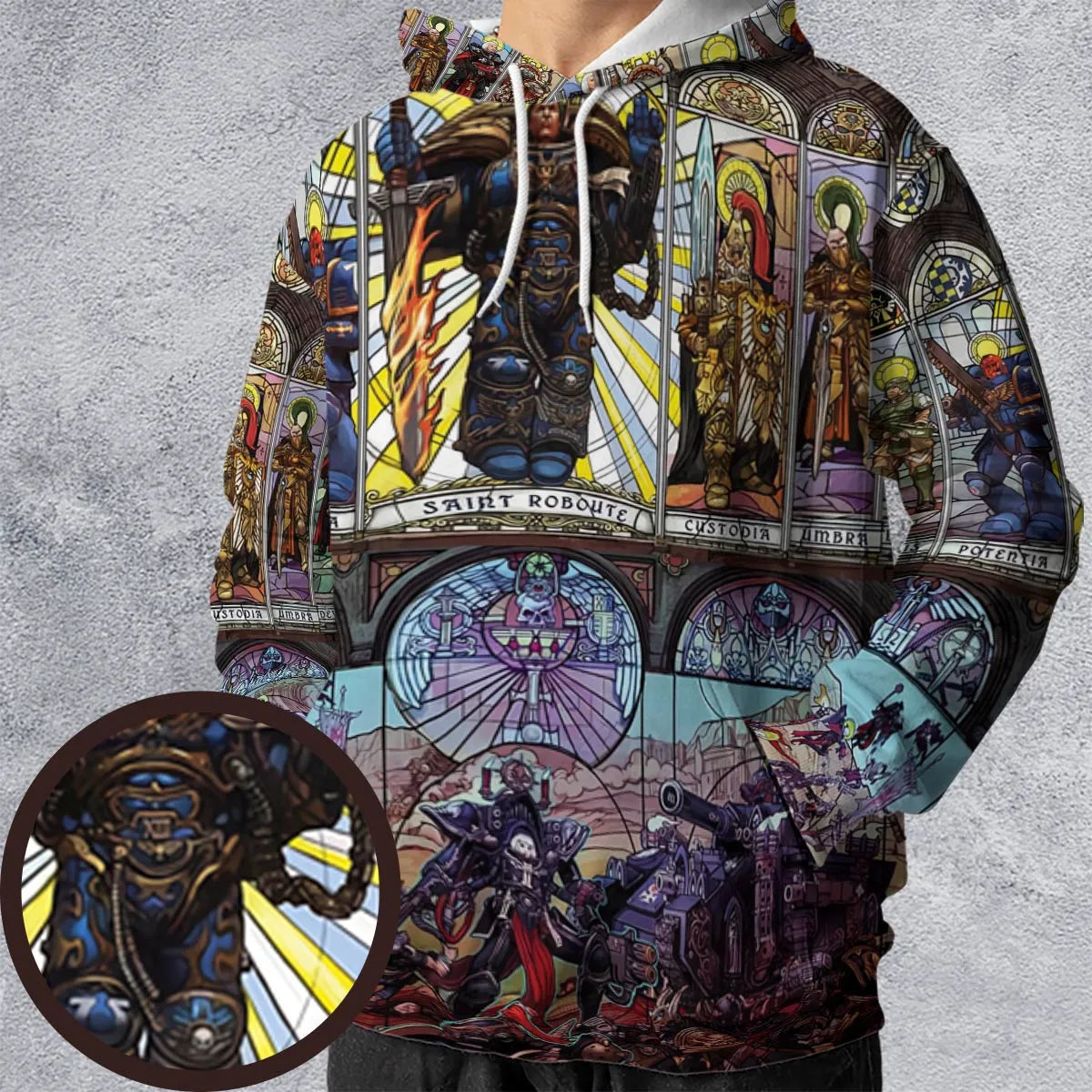 All-over Print Hoodie - DVZEKUF7