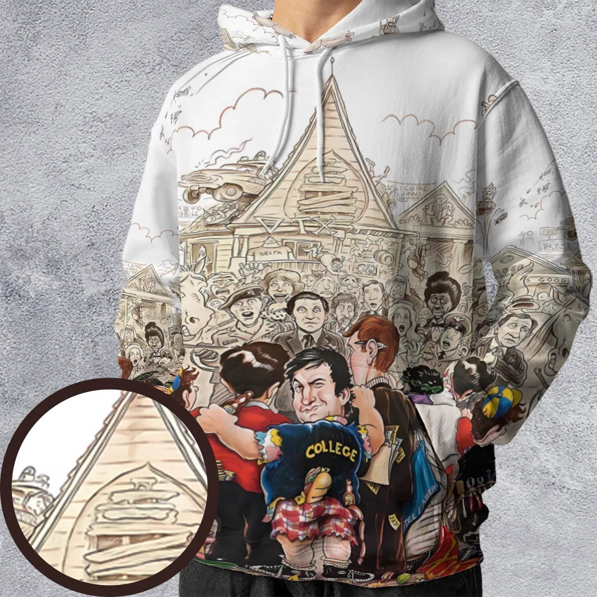 All-over Print Hoodie - AJSL1VH4