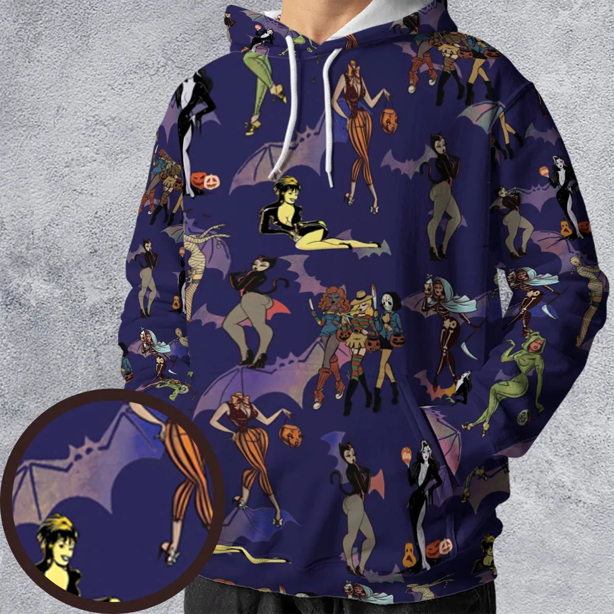 All-over Print Hoodie - KSHPN1KX