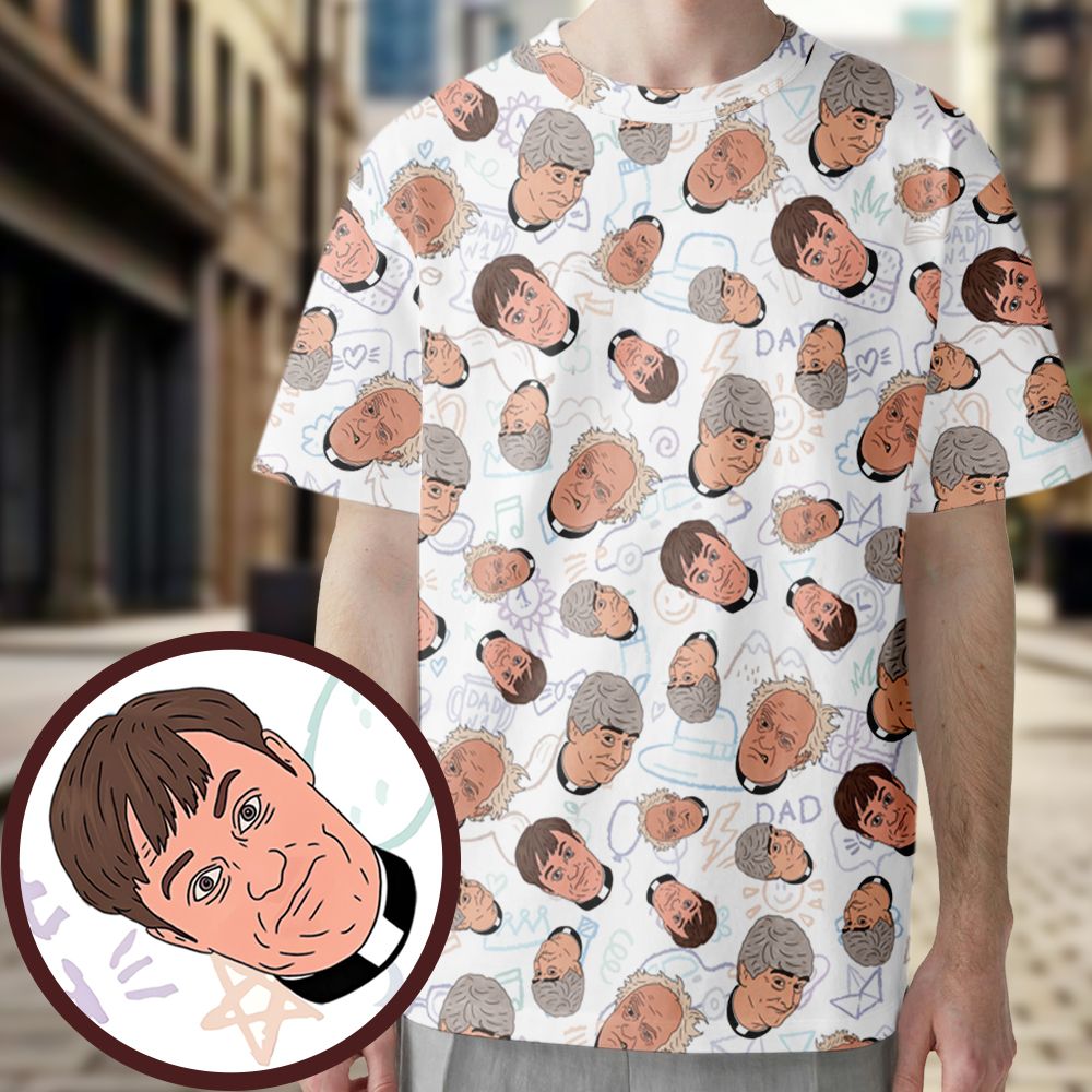 All-Over Print Unisex T-Shirt - 8WTJRWCW -  - 1