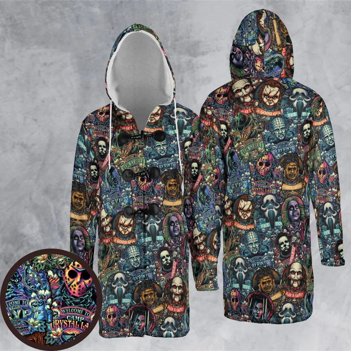Hooded Cloak Coat - ZEDP26HM