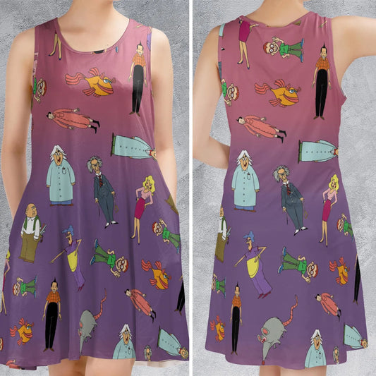 Sleeveless Dress - P3WNVGKJ