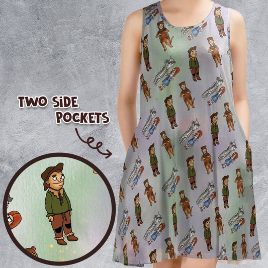 Sleeveless Dress - 43Y9SXPL -  - 1
